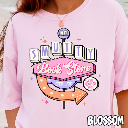 Smutty Book Store- Full Color DTF Transfer
