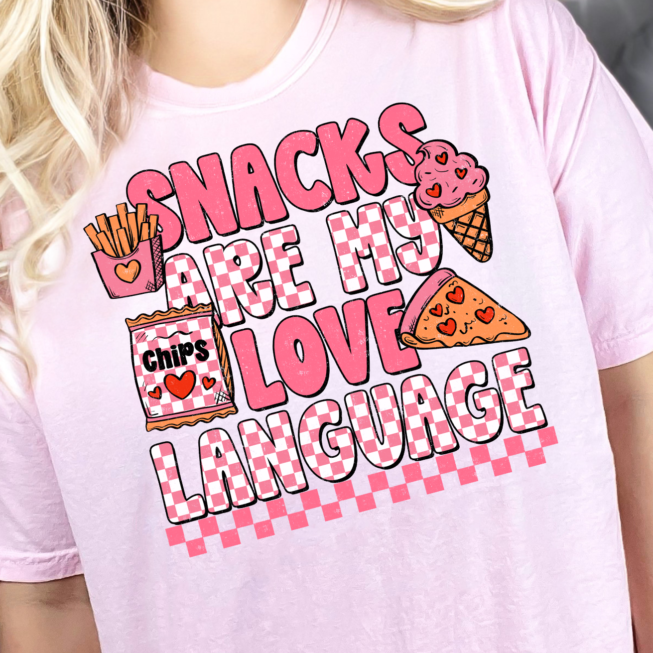 Snacks Are My Love Language- DTF Transfer