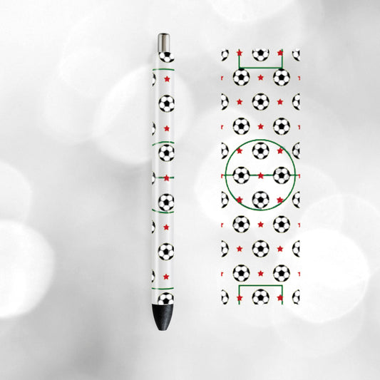 Soccer- UV DTF- Pen Wrap