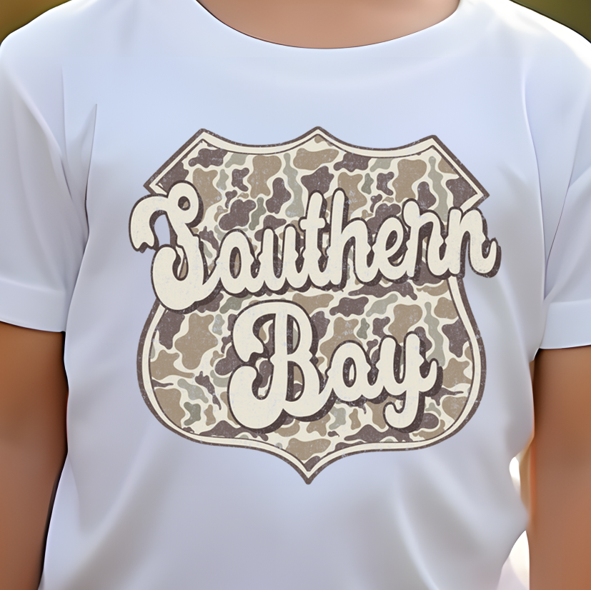 Southern Boy (toddler)- 7.25" wide DTF Transfer