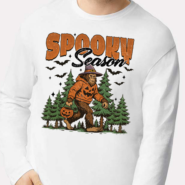 Bigfoot Spooky Season- 11” DTF Transfer