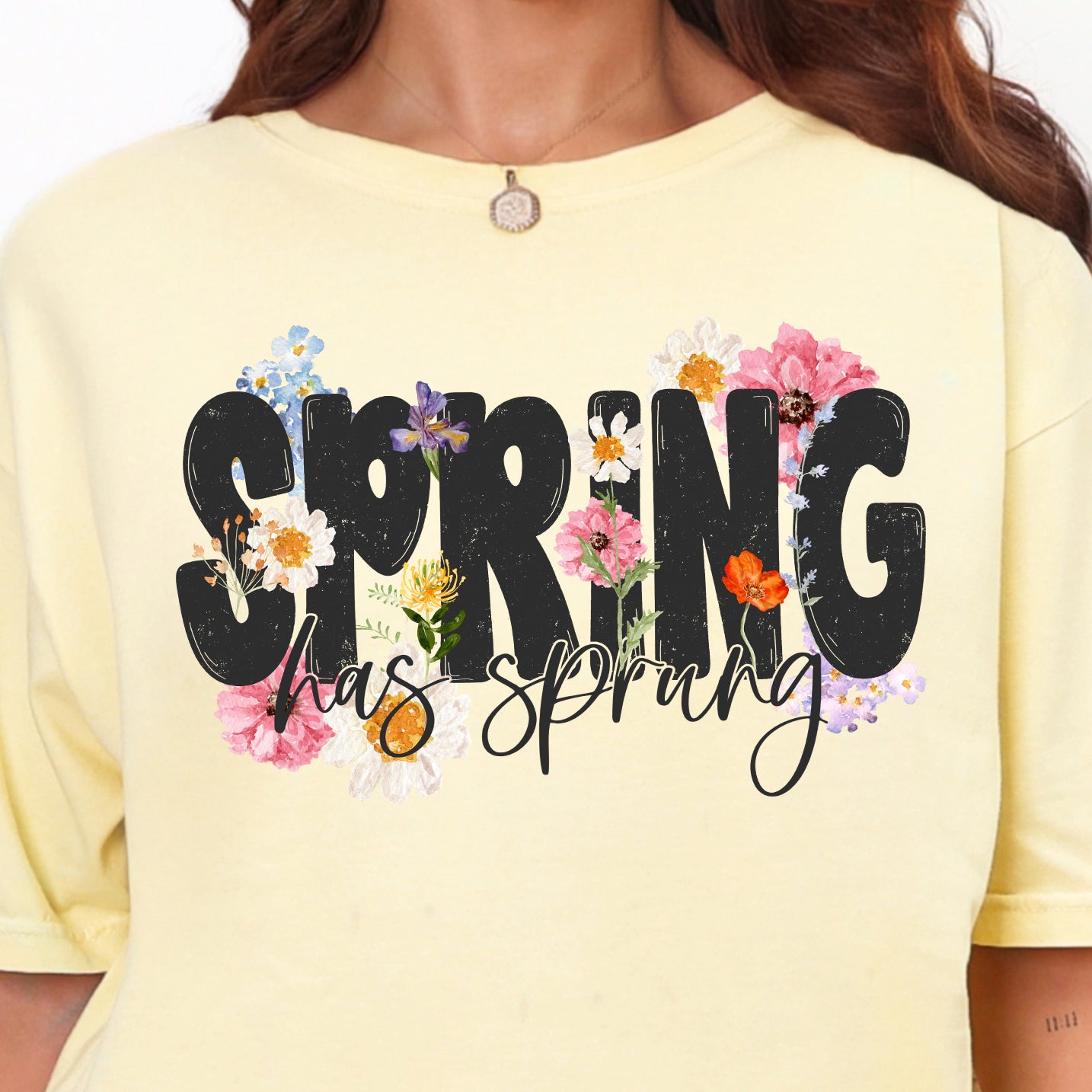 Spring Has Sprung- Full Color DTF Transfer