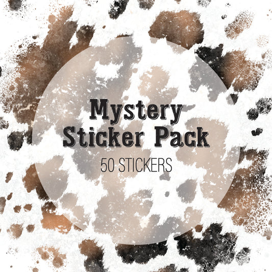 Mystery Sticker Pack- 50 Stickers
