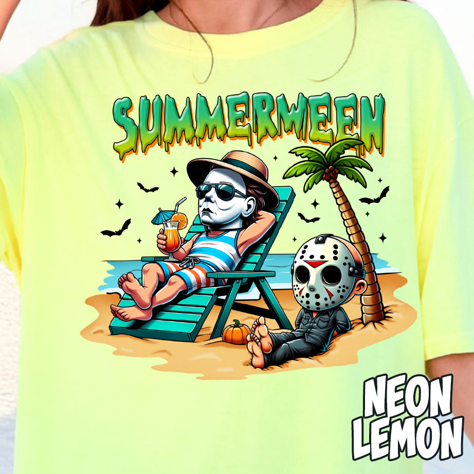 Summerween Beach Buddies- Full Color DTF Transfer
