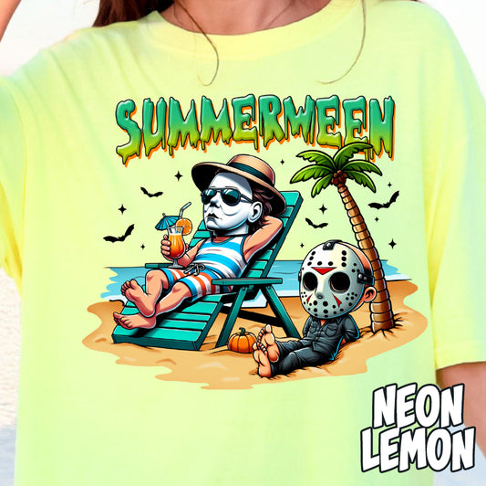 Summerween Beach Buddies- Full Color DTF Transfer