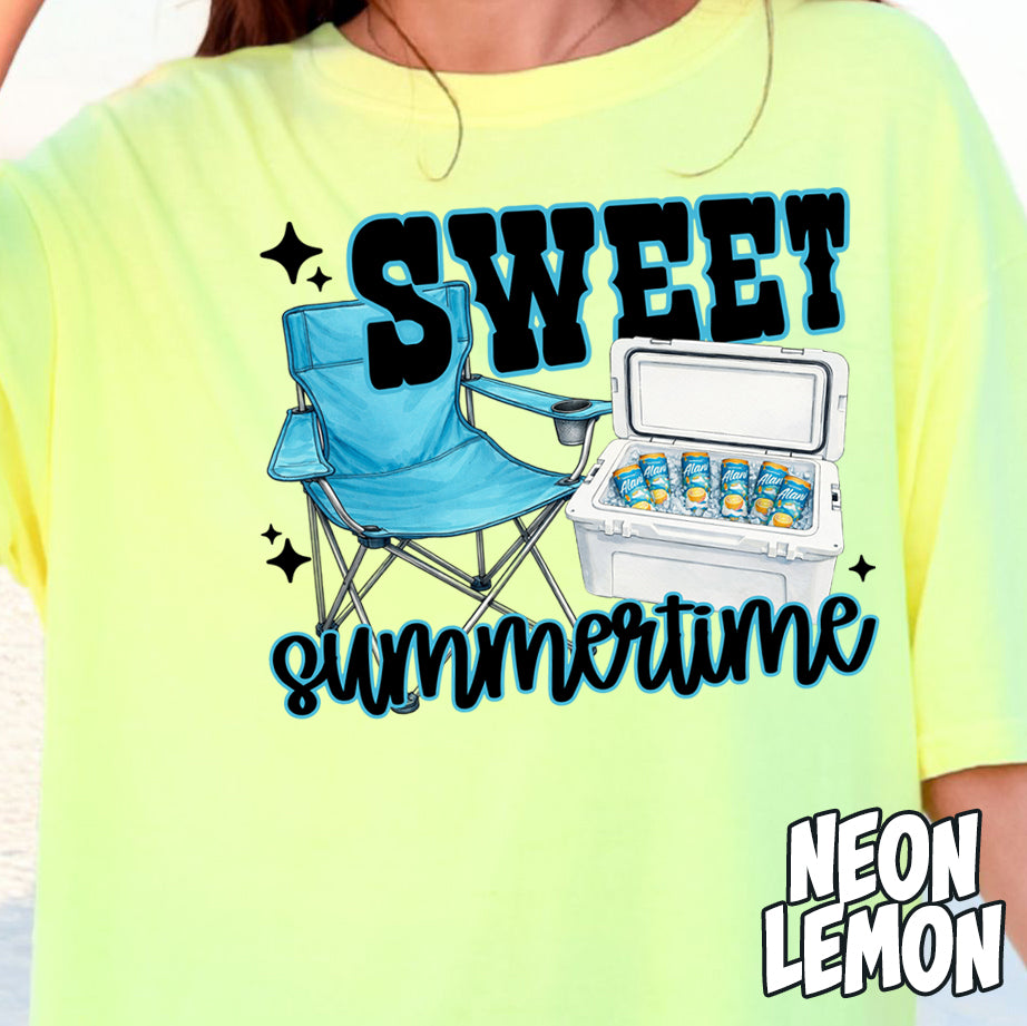 Sweet Summertime Alani- Full Color DTF Transfer
