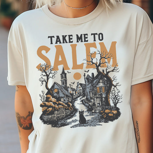 Take Me to Salem- 11" wide DTF Transfer