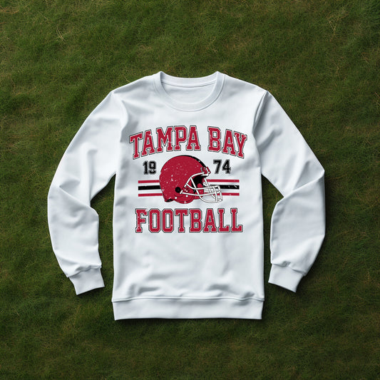 Tampa Bay Football- 11" wide DTF Transfer