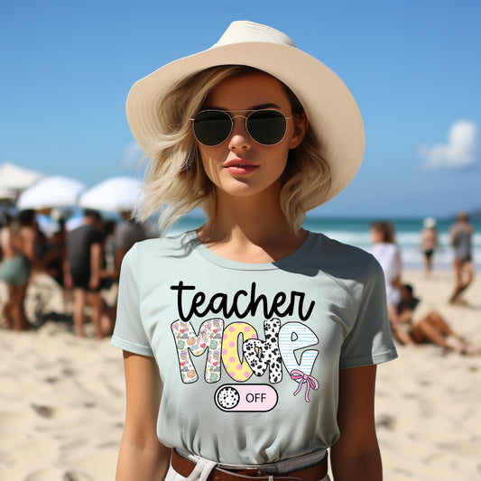 Teacher Mode OFF- 11" wide DTF Transfer