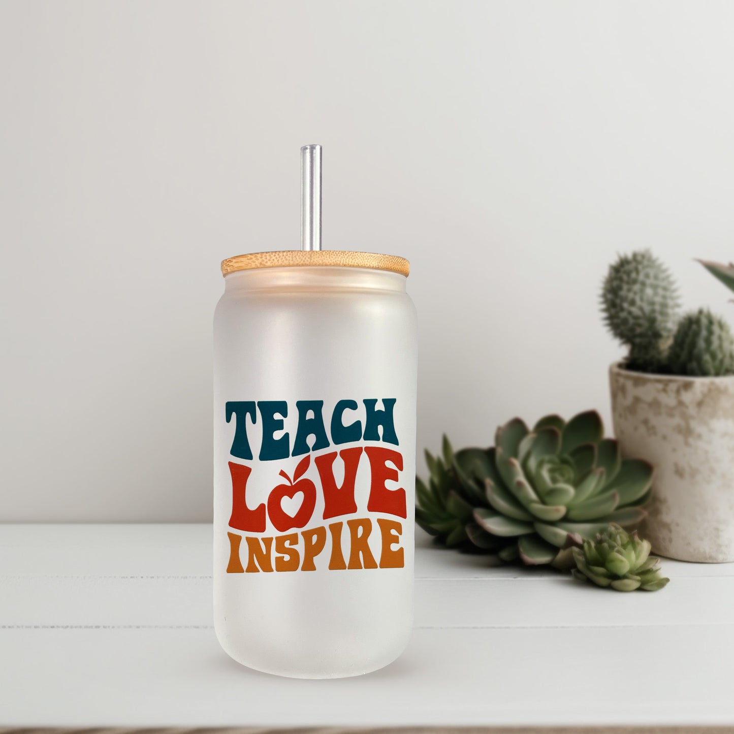 Teach Love Inspire UV DTF- 16oz Cup Decal