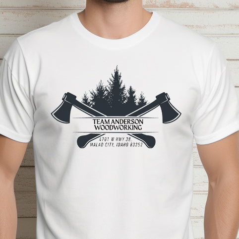 Team Anderson Woodworking Tee