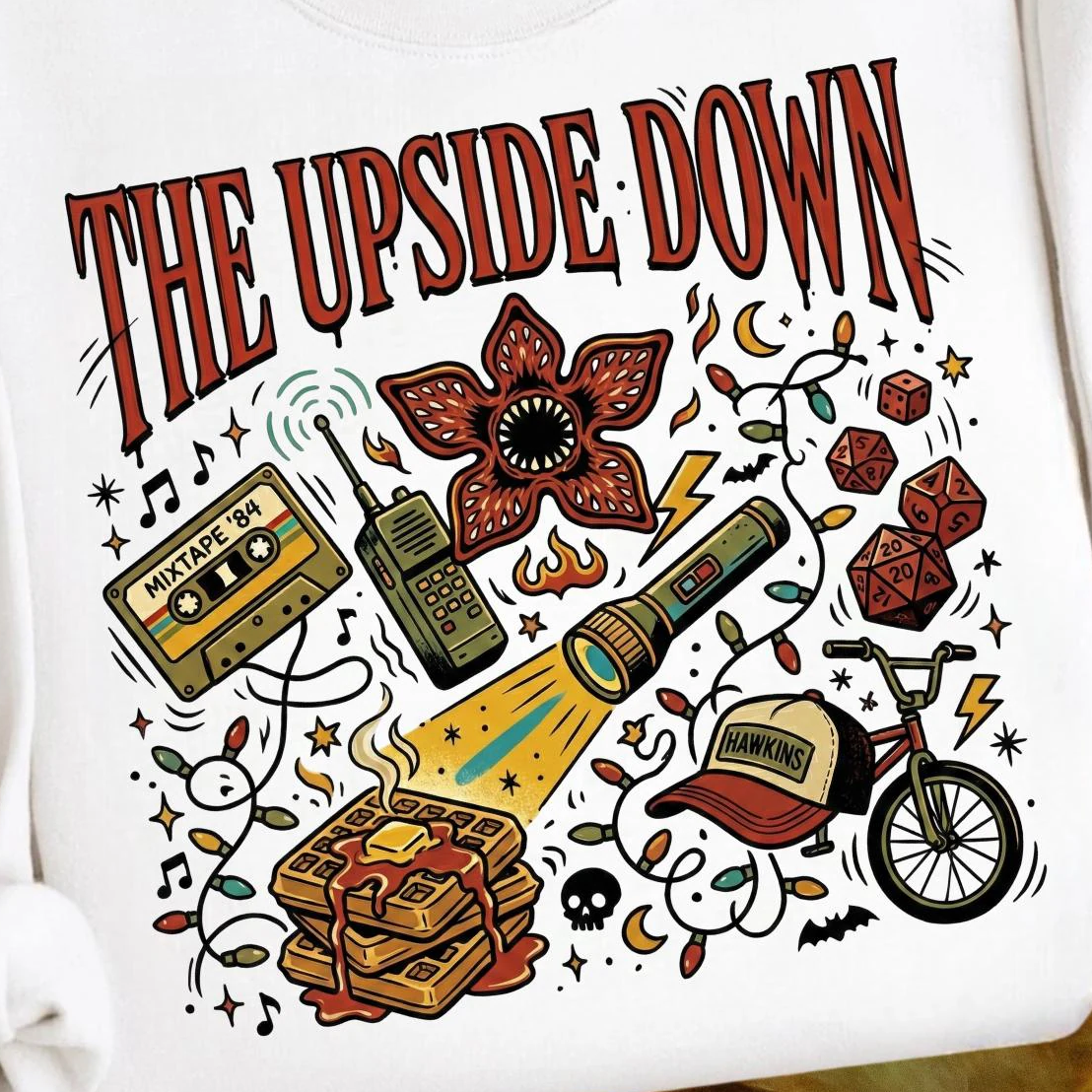 The Upside Down Icons- DTF Transfer