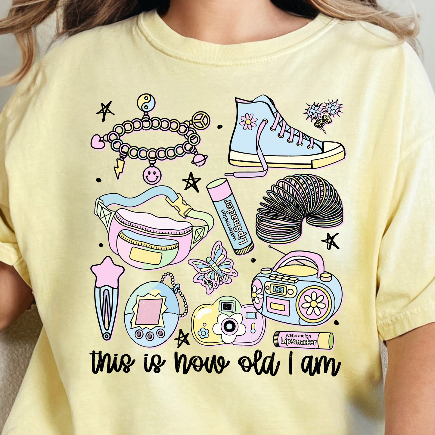 This is How Old I Am-Full Color DTF Transfer