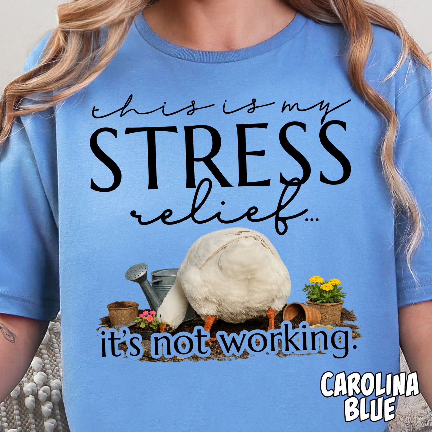This is My Stress Relief...it's Not Working- Full Color DTF Transfer