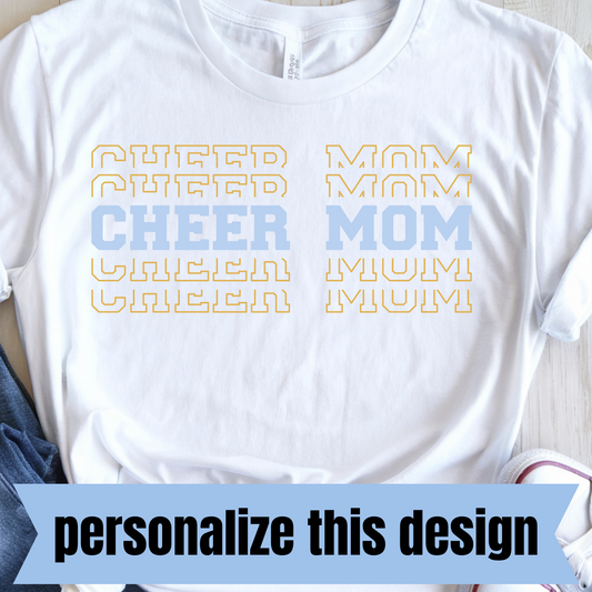 *PREORDER* Stacked Letters - Personalized DTF