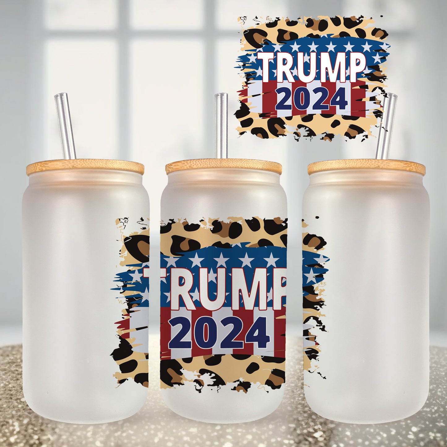 Trump 2024 UV DTF Decal