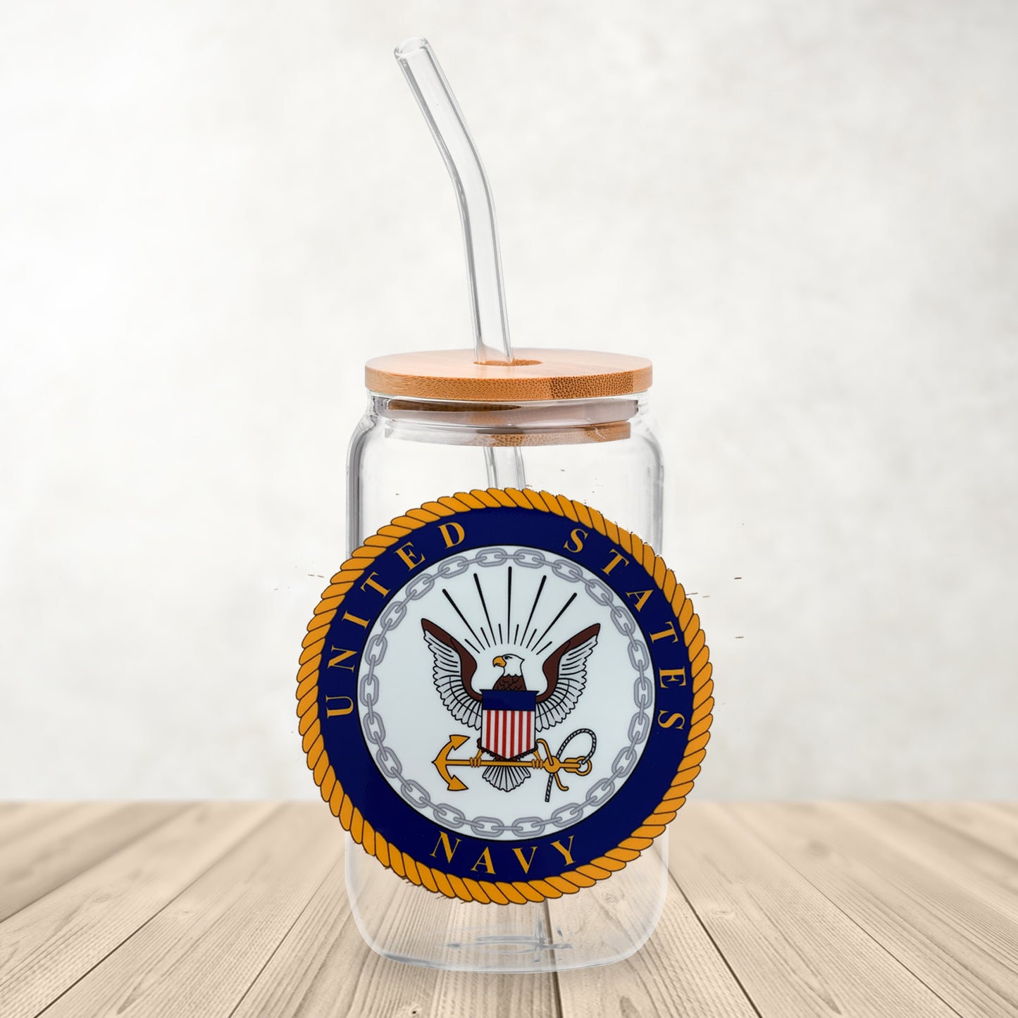 United States Navy UV DTF- 16oz Cup Decal