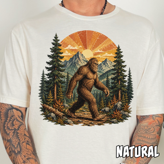 Vintage Bigfoot- Full Color DTF Transfer