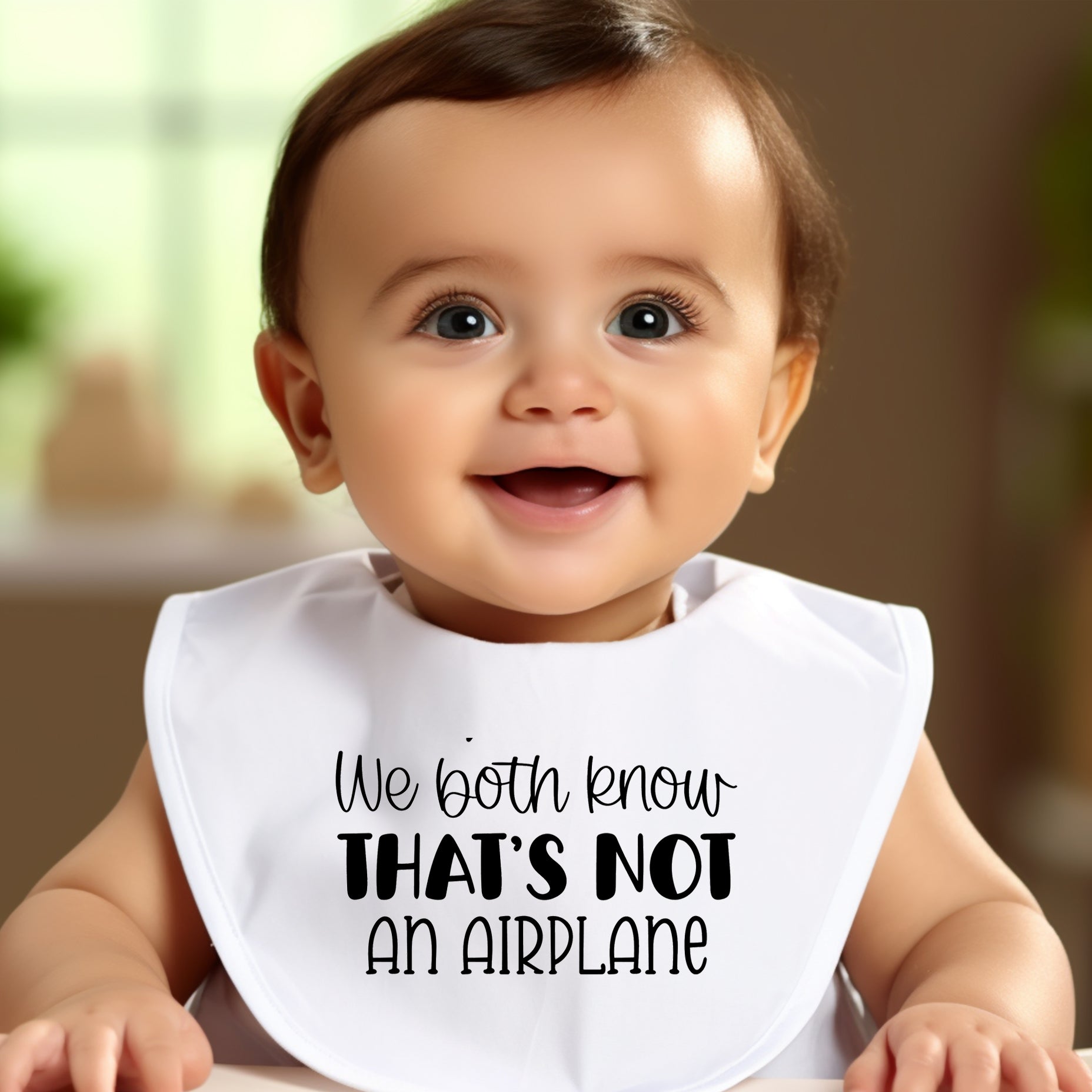 We Both Know That's Not an Airplane (Infant)- Single Color (black)- 4 ...