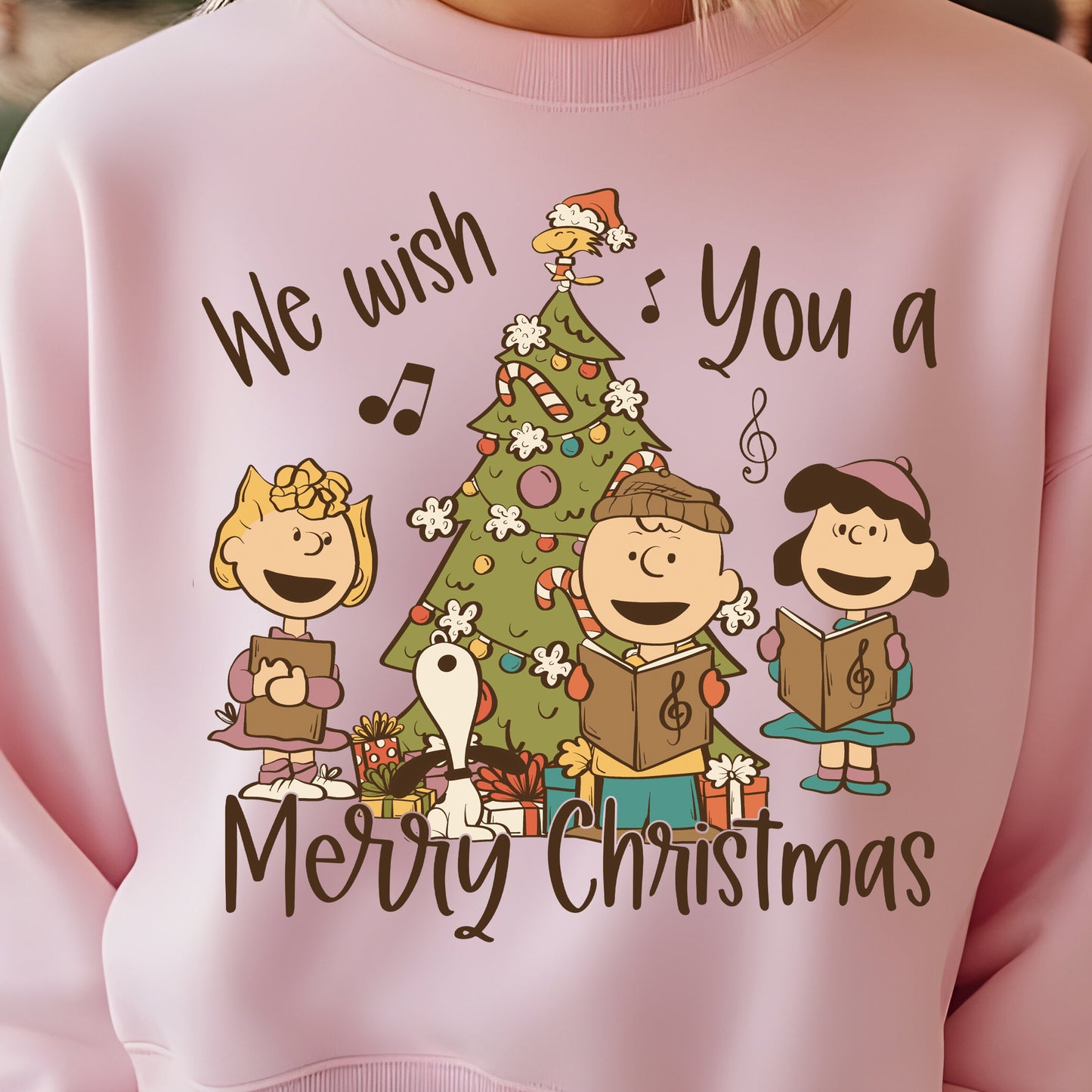 We Wish You a Merry Christmas- 11" wide DTF Transfer