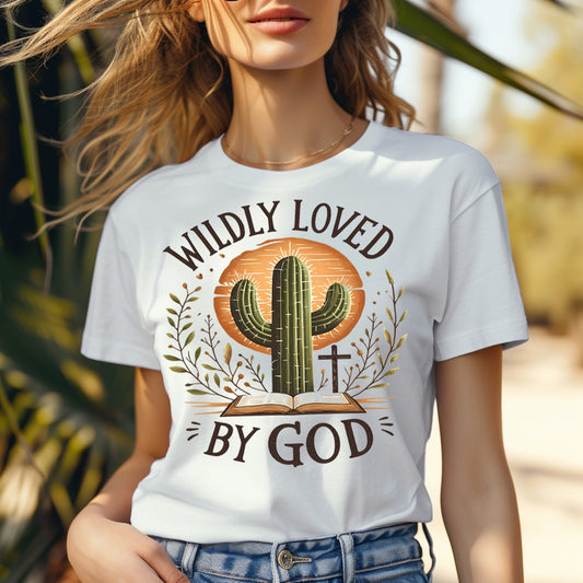Wildly Loved by God-Full Color DTF Transfer