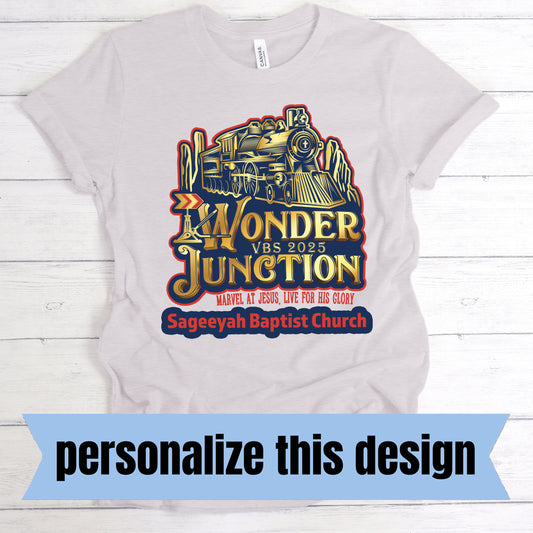 *PREORDER* Wonder Junction VBS- Personalized DTF