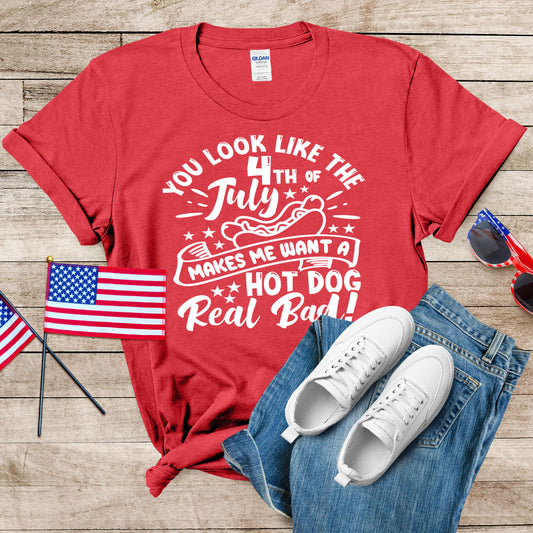 You Look Like the 4th of July T-Shirt
