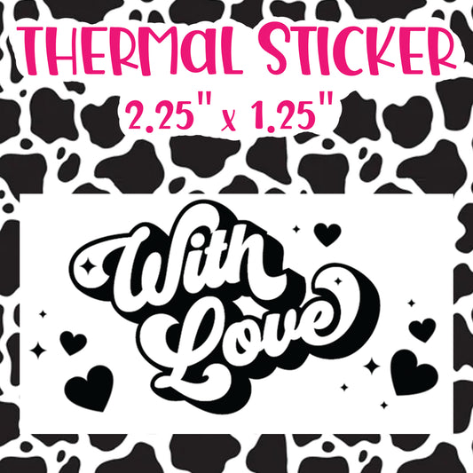 With Love- Stickers