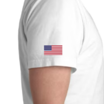 American Flag (Sleeve)- 2" wide DTF Transfer